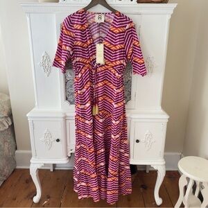 NWT Figue Kalla Tiered Maxi Dress